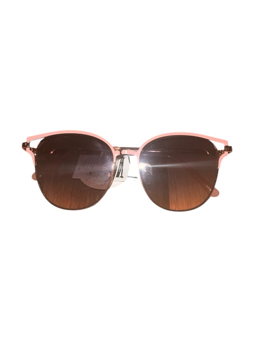 Jessica Simpson Rose Gold and Pink Frame Sunglasses NWT